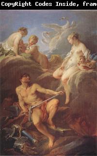 Francois Boucher Venus Requesting Arms for Aeneas from Vulcan (mk05)